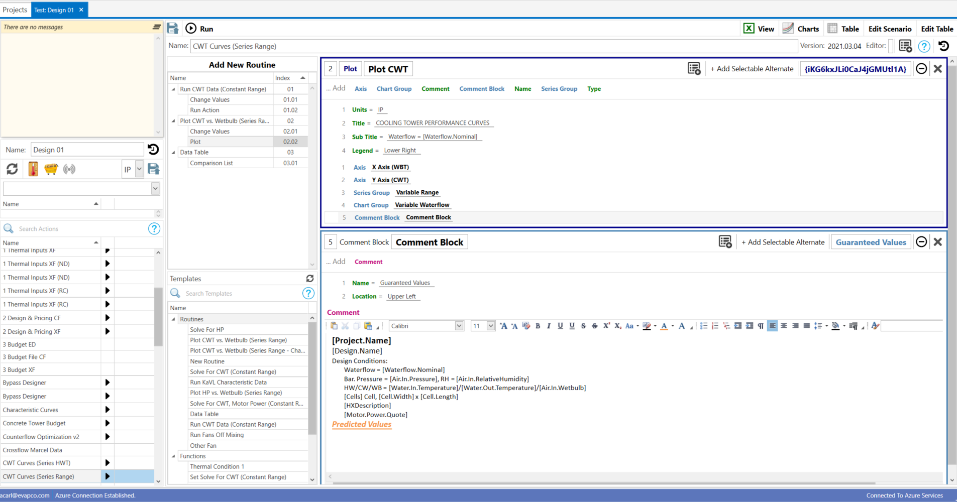 Configurable engineering-selection workflow